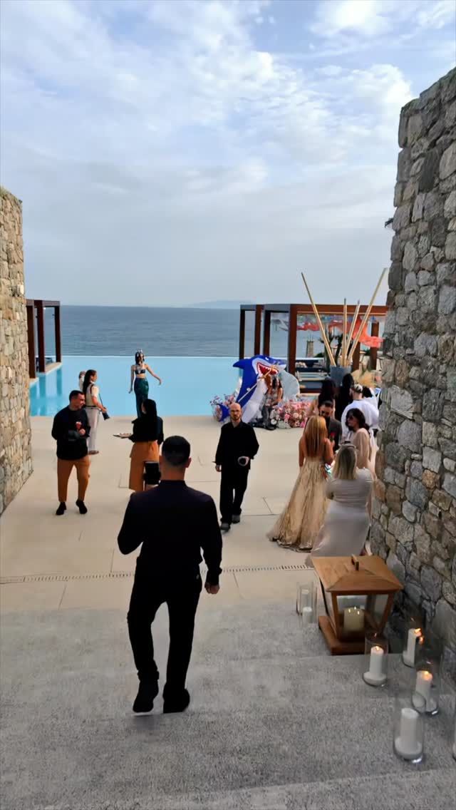 Business, networking, and celebration — all in one unforgettable night at Santa Marina, a Luxury Collection Resort, Mykonos.

An elegant corporate party with stunning sea views, great music, and an atmosphere designed to bring people together.
In Mykonos, even business events feel extraordinary.

#santamarinamykonos #corporateevent #mykonosevents #luxuryevents