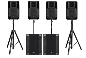 RCF 4x 715 & 2x 15 AX SUBS